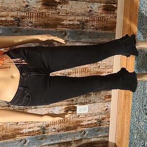 Levi's cropped funky flare jeans